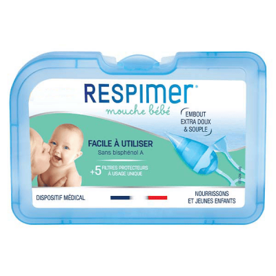 RESPIMER  Mouche b&eacute;b&eacute;+ 5 filtres protecteurs