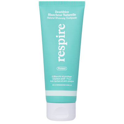 RESPIRE  - Dentifrice Blancheur Naturelle - 75 ml - Bio