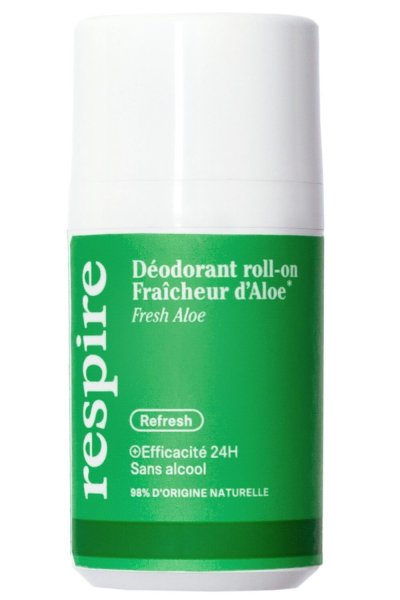 RESPIRE  D&eacute;odorant Roll-on Fra&icirc;cheur d'Aloe 50ml