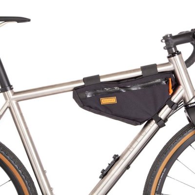 RESTRAP  Sacoche v&eacute;lo Frame Bag Small Black Noir Unique