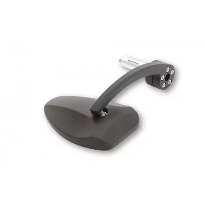 HIGHSIDER R&eacute;troviseur d&acute;embout de guidon  Ferrara 2 EVO noir