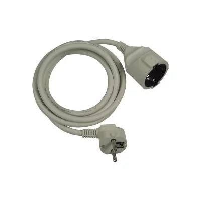 GENERIQUE Rev schutzkontakt rallonge 5,0 m blanc DFX-526470
