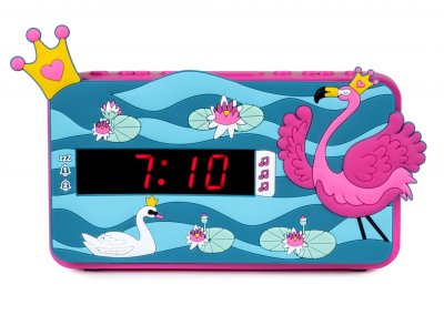 BIGBEN INTERACTIVE R&eacute;veil fa&ccedil;ade effet 3D - Princesse