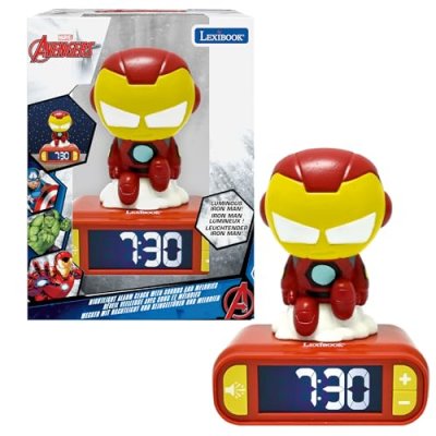 LEXIBOOK R&eacute;veil Veilleuse  Iron Man