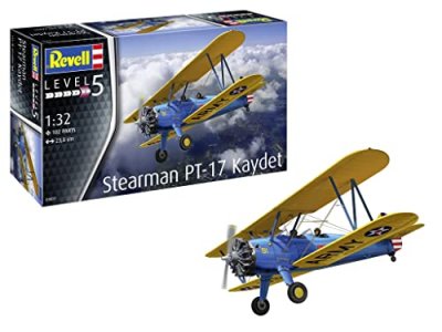 REVELL  03837 Stearman PT-17 Kaydet Maquette davion 1:32