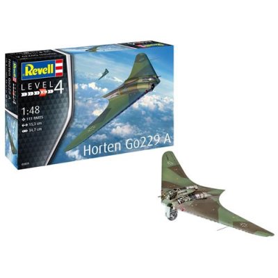 REVELL -03859 Horton Go229 A-1 Flying Wing Maquette, 03859, Incolore