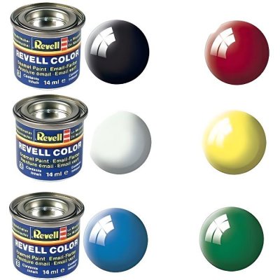 REVELL  - 32342 - Accessoire Pour Maquette - Couleurs De Base 6 Pots, Blanc