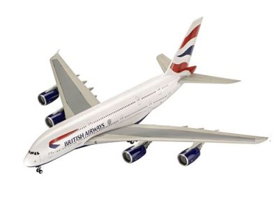REVELL  A380-800 British Airways pi&egrave;ces