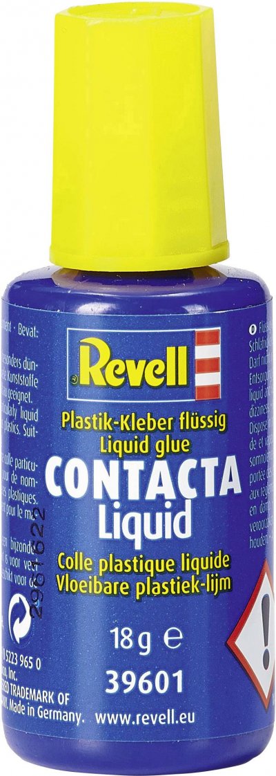 REVELL  Colle polystyr&egrave;ne liquide Contacta- - Colles &agrave; maquette