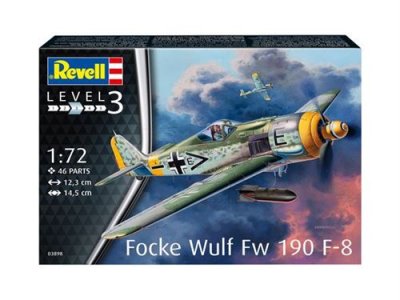 REVELL - Focke Wulf FW190 F-8 Maquette Avion, 03898