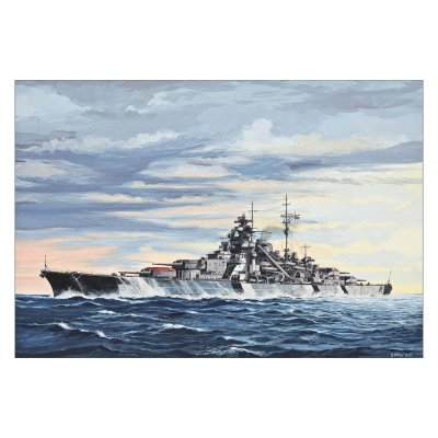 REVELL  maquette de bateau Bismarck 36 cm 295 pi&egrave;ces