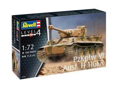 PICWIC TOYS Revell- Maquette du Char d'assaut Tigre PzKpfw VI Ausf H, 03262