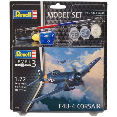 REVELL  Model Set F4U-4 Corsair-1/72 - Maquette d'avion