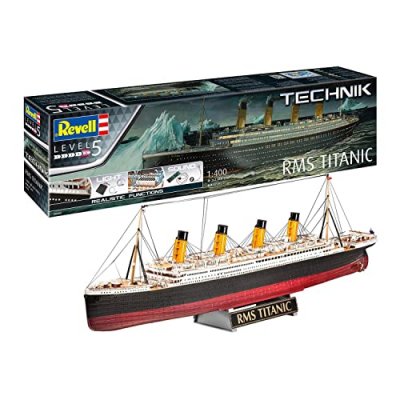 REVELL  Technik- RMS Titanic-Technique Maquette, 458, Non laqu&eacute;