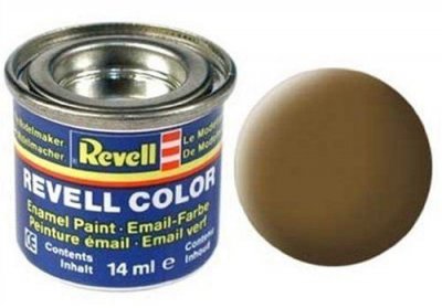 REVELL  - terre mat - n&deg;87- peinture pour maquette