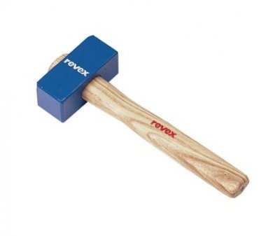 REVEX sas - Massette carr&eacute;e manche bois  1,25 kg - 016412