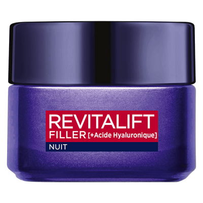 L OREAL PARIS Revitalift Filler [+ Acide Hyaluronique] Nuit - 50 ml - L'Or&eacute;al Paris