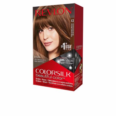 REVLON GRAN CONSUMO Revlon Colorsilk Coloration Permanente N&deg;43 Ch&acirc;tain Dor&eacute; Moyen