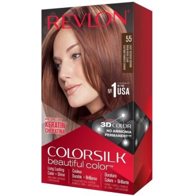 REVLON  Colorsilk Coloration Permanente N&deg;55 Brun Roux Clair