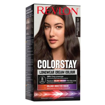 REVLON  Colorstay couleur cr}me longue tenue 3 ch&acirc;tain fonc{ profond