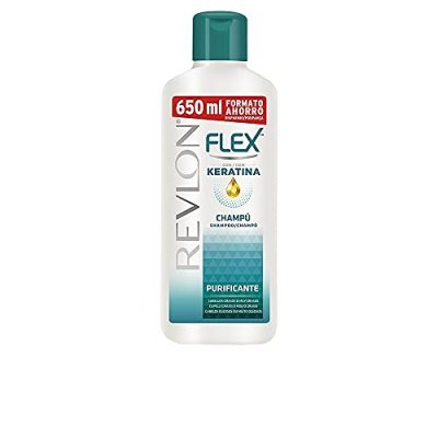 REVLON GRAN CONSUMO Revlon Flex with Keratin Shampooing Cheveux Gras 650 ml 650 ml