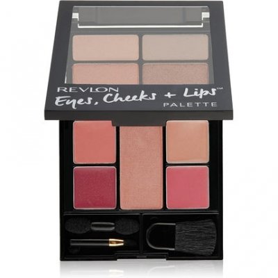 REVLON  Palette de maquillage Ombres &agrave; Paupi&egrave;res, Joues + L&egrave;vres 100
