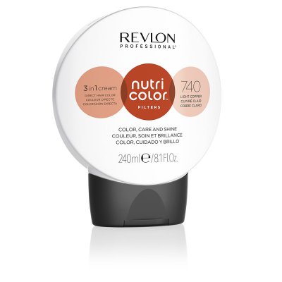 REVLON PROFESSIONAL  Nutri Color Filter Balle Cuivre clair 240 ml