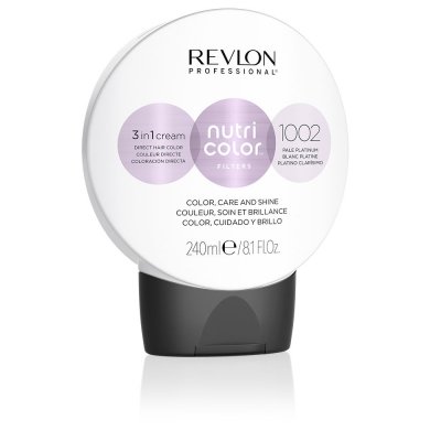 REVLON  PROFESSIONAL nutri color filters 1002/platinum clear 240 ml