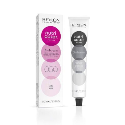 REVLON  PROFESSIONAL Nutri Color Filters Cr&egrave;me 3 en 1- 050 Rose 100 ml