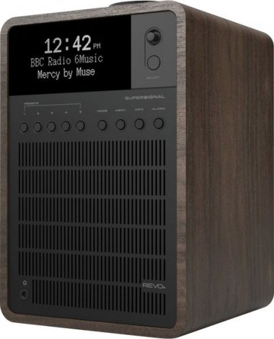 REVO  - SuperSignal - Radio r&eacute;veil FM, DAB+ et connexion Bluetooth - NOYER / NOIR