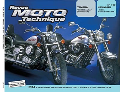 E-T-A-I Revue Moto Technique 109.1 Yamaha XVS 650 / Kawasaki VN800