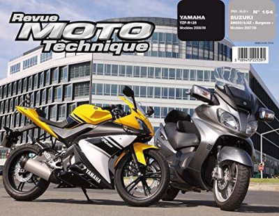 E-T-A-I Revue Moto Technique 154.1 Suzuki 650 Burgman 07-09 / Yamaha YZF-R 125