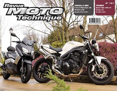 E-T-A-I Revue Moto Technique 161 Yamaha YP 125 R X-Max / MBK Skycruiser 125 /