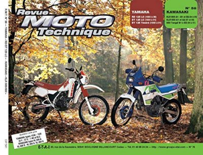 E-T-A-I Revue Moto Technique 58.1 Yamaha 125RD-LC-DT-T&eacute;n&eacute;r&eacute; / Kawasaki KLR