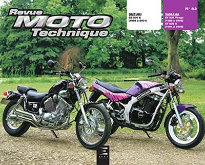 [EDITIONS TECHNIQUES POUR L AUTOMOBILE ET L INDUSTRIE] Revue Moto Technique 83 - SUZUKI GS 500 E et - YAMAHA XV 535 VIRAGO