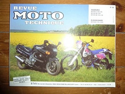 E-T-A-I Revue Moto Technique 86.4 Suzuki DR 350 S-350 SH / Kawasaki ZZ R 600