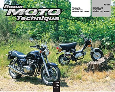 [EDITIONS TECHNIQUES POUR L AUTOMOBILE ET L INDUSTRIE] Revue Moto Technique 94.3 Yamaha Chappy LB50 / Kawasaki Zephyr 750