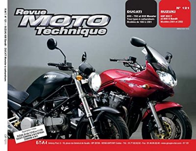 COLLECTIF Revue Moto Technique N.121 : Ducati Monster-suzuki Bandit 600
