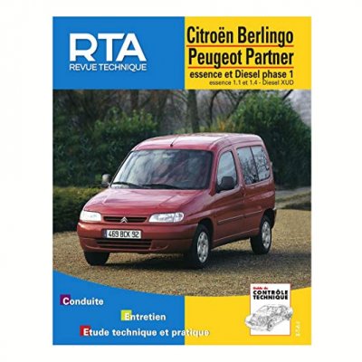 E-T-A-I Revue technique automobile - Num&eacute;ro 602.1 : Peugeot Partner/Citro&euml;n Berlingo (Revue)