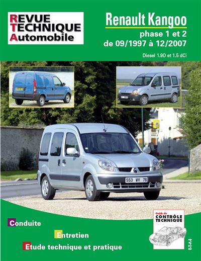 ETAI Revue Technique  101 Renault - Kangoo D 97-07