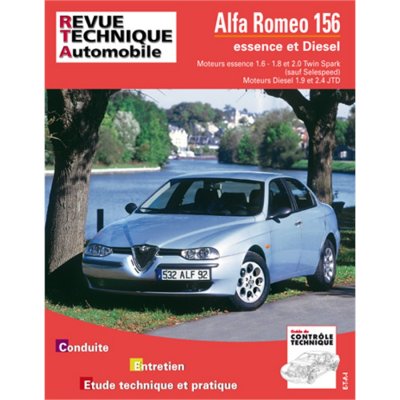 Ré-éDITION Revue Technique Etai 627 - Alfa 156