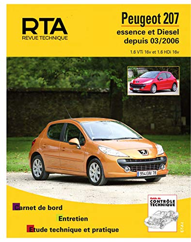 E-T-A-I Revue Technique Etai B711 Peugeot - 207 1,6vti-hdi 06-
