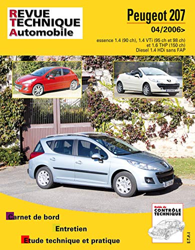 ETAI Revue Technique  B724 Peugeot - 207 1,4e/d 06-