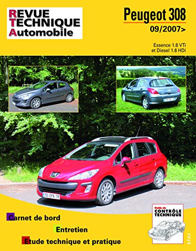 E-T-A-I Revue Technique Etai B731 Peugeot - 308 E/d 07-