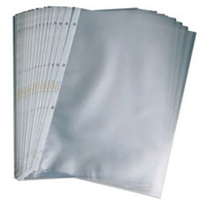 MANUTAN Rexel Pochettes &Eacute;conomiques A4 Ouverture Haut, Cristal, Pack De 100