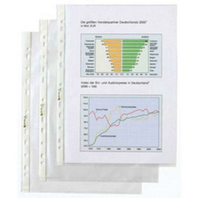 MANUTAN Rexel Pochettes &Eacute;conomiques A4 Ouverture Haut, Grain&eacute;, Pack De 100