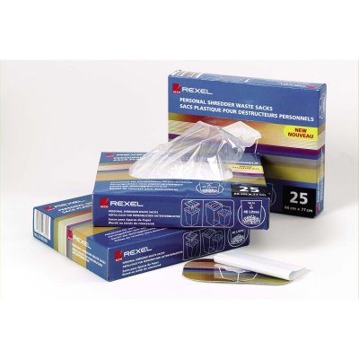 REXEL   sac &agrave; d&eacute;chets pour destructeur de documents noir