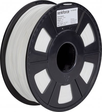 RENKFORCE RF-4511190 Filament pla 1.75 mm 1000 g blanc 1 pc(s) - 