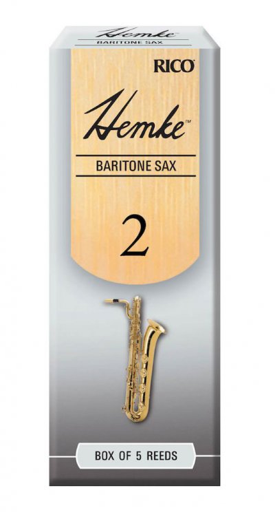 D ADDARIO RICO RHKP5BSX200 - Anches Hemke - saxophone baryton, force 2.0, bo&icirc;te de 5