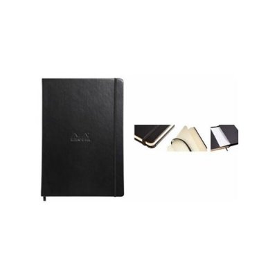 RHODIA  Carnet de notes 'Webnotebook', A4, lign&eacute;, noir